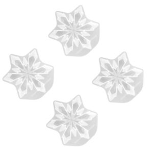 Silicone Crystal Epoxy Resin Mold Snowflake Pendant DIY Craft Christmas Decor d