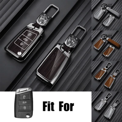 Funda de aleación de aluminio ABS para llave de coche para VW Skoda Octavia Seat Golf MK7 Tiguan Foto 1 de 4