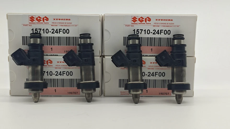 4x For Suzuki GSXR 600 750 1000 Hayabusa GSX1300 R RZ Fuel Injectors 15710-24F00 — 第 1/4 张图片