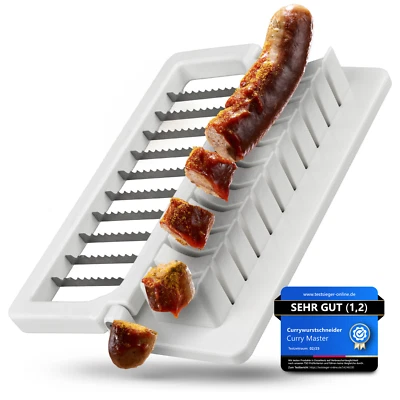 Curry Master Currywurstschneider | Wurstschneider Bratwurstschneider für Zuhause - Bild 1 von 4