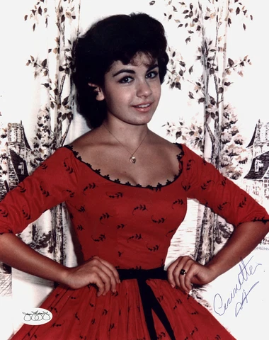 (SSG) ANNETTE FUNICELLO Signed 8X10 Color Photo with JSA Authentication Cover