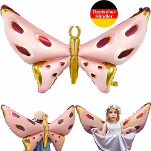 MOCHILA GLOBO MARIPOSA 126x90cm Cumpleaños Infantil Fiesta Globo Lámina Decoración - Imagen 1 de 8