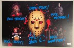 Ari Lehman signiertes/beschriftetes 11x17 Foto JSA BLUE 1 - Bild 1 von 1