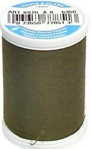 Coats & Clark ~ Dual Duty All Purpose Thread, 250 yd ~ (S910-6360) - Picture 1 of 1