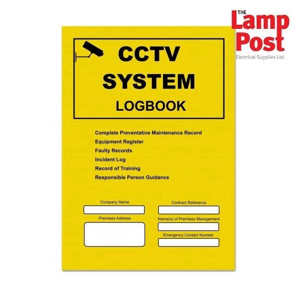 Docs-Store DOCCCTVLB21 - CCTV System Logbook Log Book