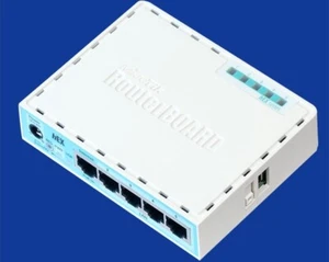 2 neu verpackte MikroTik RB750GR3 5x Gigabit Ethernet. Dual Core - ungeöffnet - Bild 1 von 1