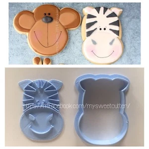 Formine Zebra Animali Giungla Savana FORMINA BISCOTTI COOKIE CUTTER - Picture 1 of 1