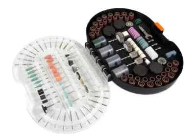 WEN 327-Piece Rotary Tool Accessory Kit 230327A w/ Carrying Case Grind Sand Buff - Image 1 of 4