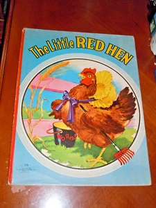 THE LITTLE RED HEN ETHEL HAYS (SAALFIELD 1942) FINE (6.0) 13" x 10" HC w/DJ - Imagen 1 de 6