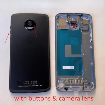 For Motorola Moto Z2 Play XT1710 Battery Rear Back Door Cover Housing Case + Len - Image 1 of 2