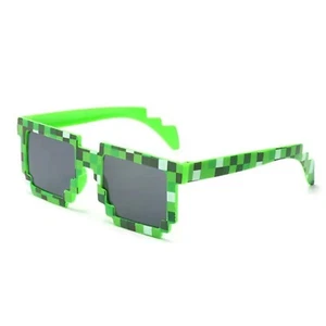 SALE Kids Sunglasses Square Block Pixels UV400 Glasses For Boys and Girls Child - Picture 1 of 19