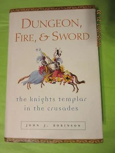 DUNGEON FIRE & SCHWERT DIE TEMPLERRITTER IN DEN KREUZZÜGEN MITTELALTER 1991 SCHÖN! - Bild 1 von 5