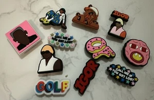 Lot Of 11 Tyler Rap Artist Croc Charms Shoe Accessories, Fit crocs, NEW - Picture 1 of 3