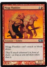 Mogg Flunkies *FOIL Common* Magic MtG x1 M13 SP
