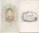 Camille Rensch, Paris, Le Comte Lozzia Ou Cozzia, Circa 1870 Vintage Albumen Pri