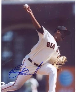 OSIRIS MATOS SAN FRANCISCO GIANTS SIGNED 8X10 PHOTO COA - Picture 1 of 1