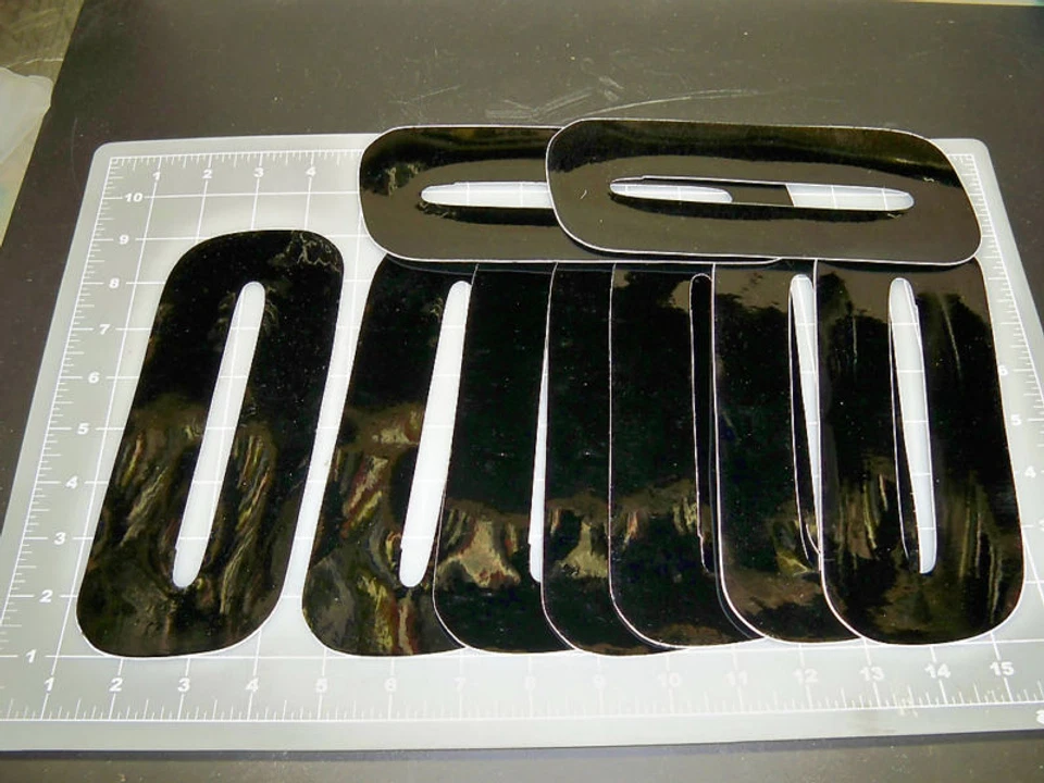 NUMBER 0 贴纸 8 英寸黑色乙烯基 9 数量比赛评分免运费 — 第 1/1 张图片