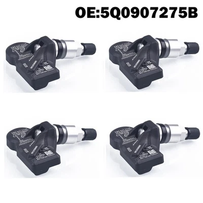 4x For VW Audi Skoda Tire Pressure Sensors TPMS Sensors TPMS TPMS 5Q0907275B Set - Image 1 of 4