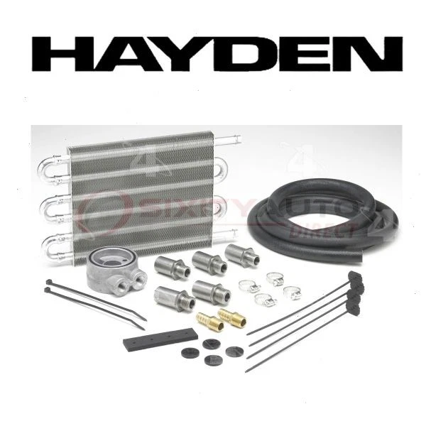 Hayden Engine Oil Cooler for 1984-1985 Chevrolet Citation II - Belts Cooling jy - Image 1 of 4