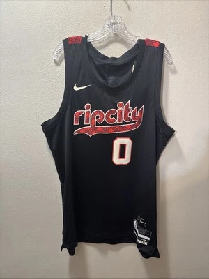 Camiseta Nike Portland Trailblazers Damian Lillard NBA Rip City Edition Talla XL 52 Foto 1 de 4