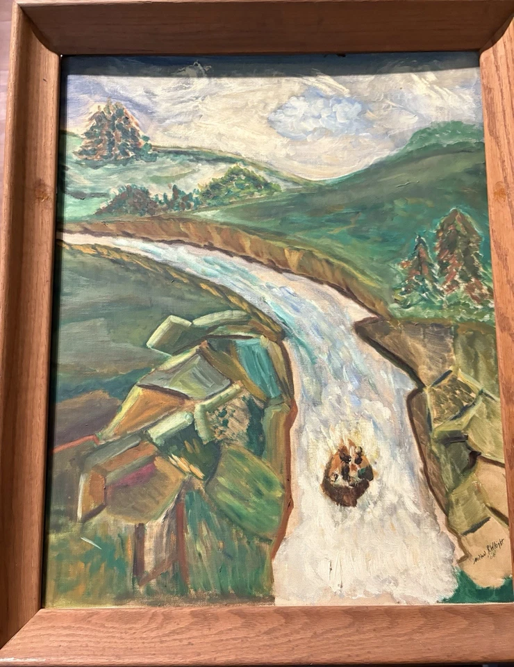 Pintura original de Milton Wright Foto 1 de 1