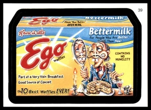 2005 Topps Wacky Packages All-New Series 3 #39 Ego Waffles - Picture 1 of 2