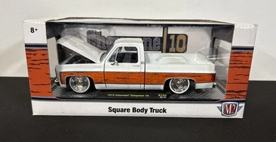 NIB M2 Machines Square Body Truck 1973 Chevrolet Cheyenne 10 R102 Diecast 1/24 - Image 1 of 4