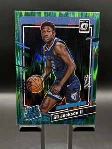 2023-24 Panini Donruss Optic - Rated Rookie GG Jackson #228 Green Shimmer RC - Picture 1 of 2