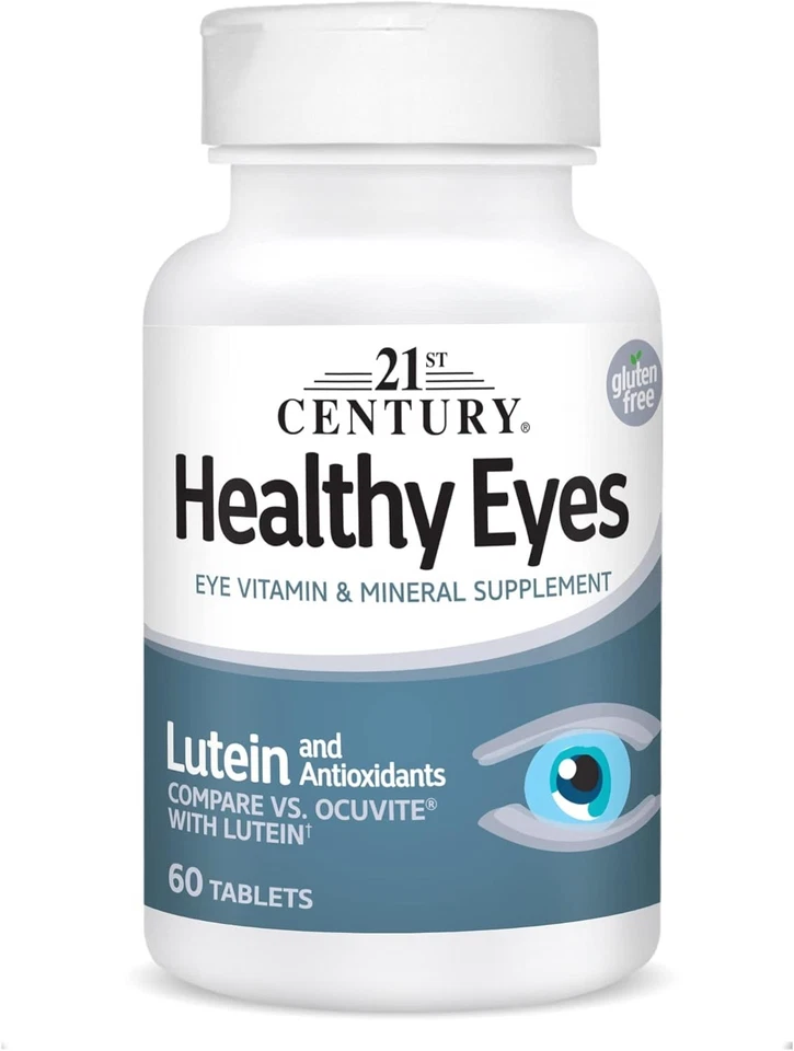 21st Century Healthy Eyes With Lutein Tablets 60 Count