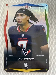 2025 uno elite nfl CJ. Stroud QB #169 Wild Viper Skin Foil SSP Wild Houston - Picture 1 of 2