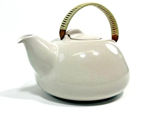 Sand White Edith Heath Ceramics Teapot Midcentury California Pottery ~ Mint - Bild 1 von 11