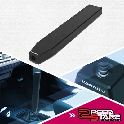 NRG SK-600BK-1015 8.25 inches Universal M10x1.5 Monolith Matte Black Shift Knob - Image 1 of 4