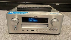 TEAC CR-H700 CD Receiver Silver Audio Equipment 100V From Japan 2012 Working - Picture 1 of 13