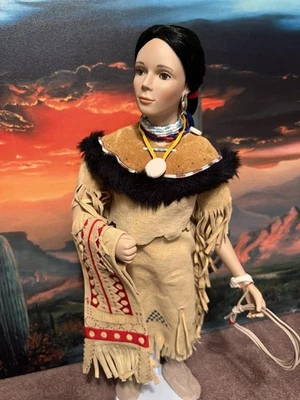 Фарфор индейцев нобелевская пастилка апачи 16 дюймов - Изображение 1 из 4