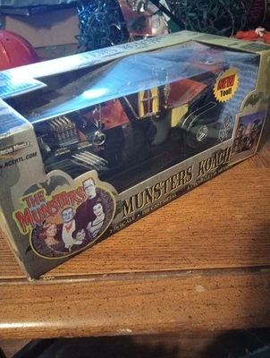 Ertl American Muscle escala 1/18 The Munsters Koach PRETO 2002 novo - Imagem 1 de 4