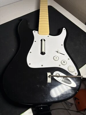 Rock Band Fender Stratocaster 19091 Nintendo Wii Guitar With Strap Turns On - Image 1 of 4