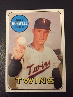 1969. TOPPS # 459. DAVE. BOSWELL . DD1371 - Image 1 of 2