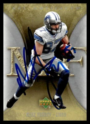 Mike Furrey 2007 Upper Deck Artifacts #37 Detroit Lions IP Auto Football Card - Image 1 of 2