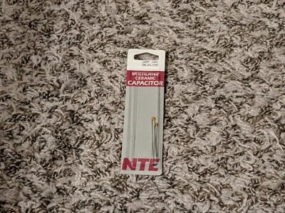 Condensadores cerámicos NTE 100PF 100V 2 quilates Foto 1 de 2