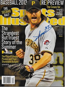 Jason Grilli Signed Sports Illustrated COA NL SI July 22 2013 Pirates Blue Jays - Picture 1 of 1
