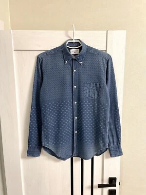 Our Legacy Indigo Paisley Pocket Button Shirt Size 46 / S - Image 1 of 4