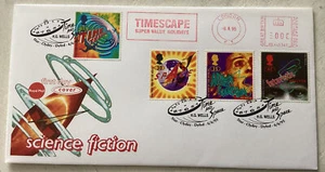 GB QEII 1995 Science Fiction RMFDC Timescape Meter Mark & HG Wells SHS Unadd - Picture 1 of 4