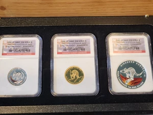 2009 NGC PF 70 ULTRA CAMEO DISCOVER AUSTRALIA 3 PIECE COIN SET #11 - Picture 1 of 1