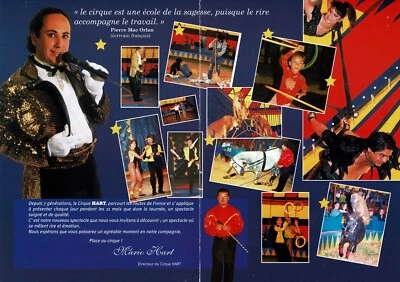 PROGRAMME CIRCUS 1999 CIRQUE William ZAVATTA Mario HART - Photo 1/2