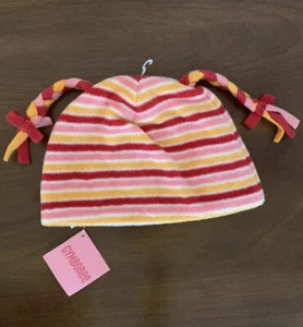 Neu mit Etikett Gymboree Wintermütze Mädchen rosa gestreift Größe 5-7 - Bild 1 von 1
