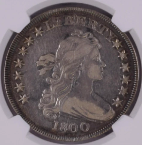 1800 Draped Bust DOLLAR *NGC VF35* B-12,BB-184 *SUPER FAST SHIPPING!!! Cover