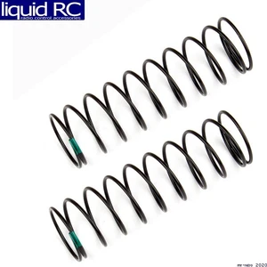 Resortes de choque trasero Associated 91837 verde 1,80 lb/in L61 mm - Imagen 1 de 2