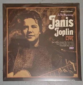 Janis Joplin – In The Beginning Janis Joplin Live - Vinyl LP NEW & SEALED - Picture 1 of 2