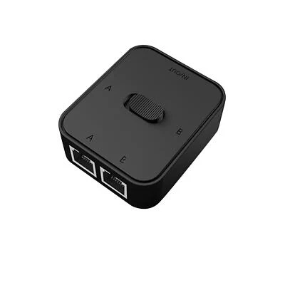 Switch Di Rete Gigabit Hub LAN Portatile A 2 Porte Senza Per - Immagine 1 di 4