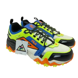 Fila Men's Low Oakmont TR Trail Athletic Shoes 1JM01749-114 Black/Multi Size 14M - Picture 1 of 9